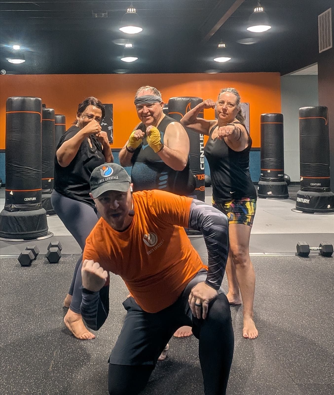 Vibes Lifestyle members after a group class